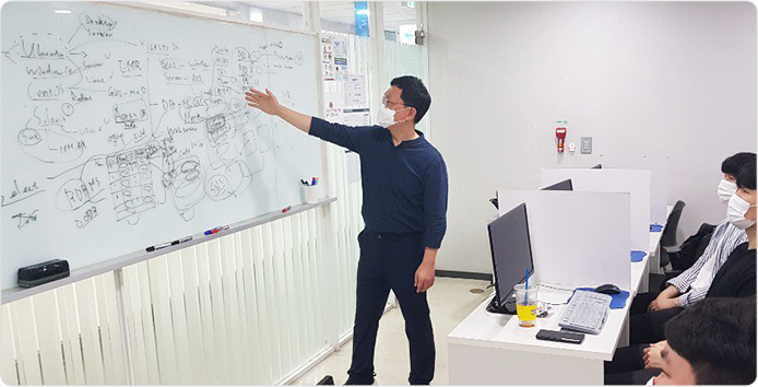 산업의 수요를 적시에 적용,대비